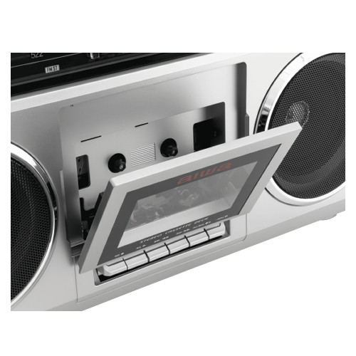 aiwa ラジオカセットプレイヤー audio-G RCP1 GAA4-RCP0001シルバー アイワ