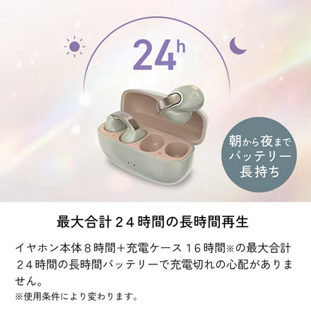 JVC Victor(ビクター) HA-NP1T アクセサリー感覚の イヤーカフ型 ワイヤレスイヤホン HA-NP1T-PN(サンドピーチ）