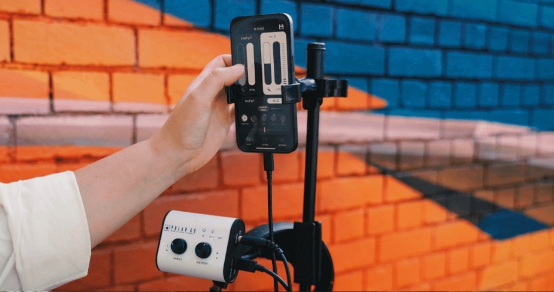 Blackstar オーディオインターフェース POLAR GO ホワイト ヘッドホンセット ブラックスター