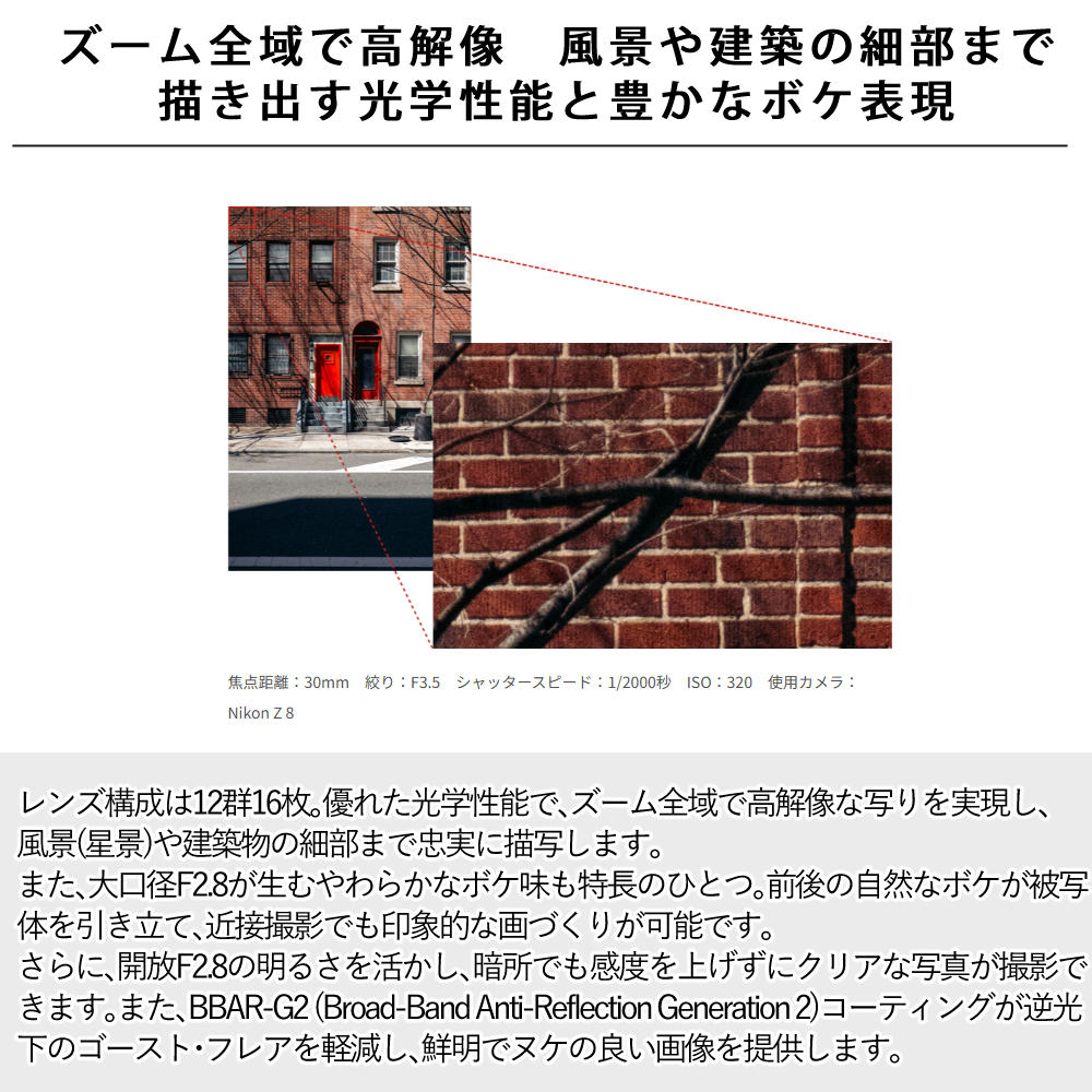 タムロン 超広角ズームレンズ 16-30mm F/2.8 Di III VXD G2 ニコンZマウント用 A064Z ＆ レンズフィルター ＆ ラップクッション