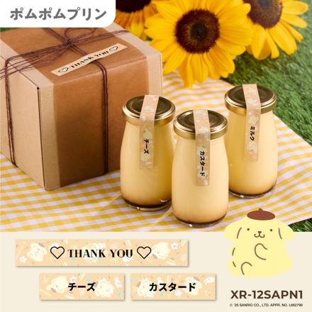 カシオ ネームランド サンリオ キャラクターテープ 6本 (XR-12SAKT1 XR-12SAMM1 XR-12SAPC1 XR-12SAPN1 XR-12SACN1 XR-12SAKU1) ＆マグネット蓋付ボックス (７点セット)