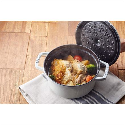 STAUB ピコ・ココット ラウンド 18cm カンパーニュ-