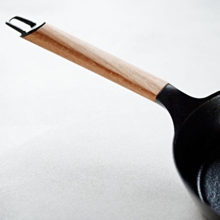 Vermicular バーミキュラ フライパン 24cm 深型 ハンドル材:ウォールナット FP24-WN