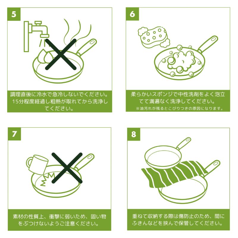 グリーンパン クリックシェフ セット5 オックスフォードブルー CC007820-004