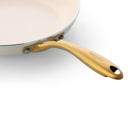 GreenPan ストゥディオ フライパン 28cm クリームホワイト CC010596-104