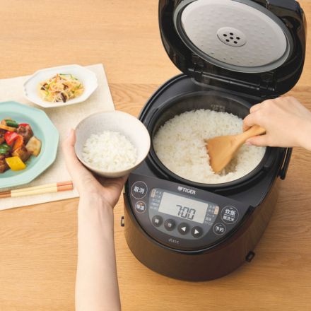 Tiger タイガー IHジャー炊飯器 5.5合 パールブラック JPW-J100KP