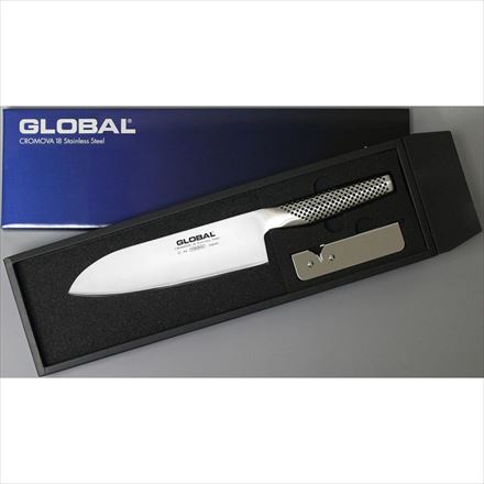 GLOBAL グローバル 三徳包丁2点セット GST-A46