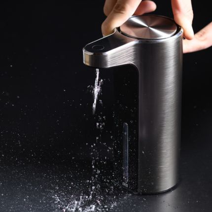 EKO イーケーオー アロマ センサーソープディスペンサー 液体タイプ シルバー EK6088L-MT