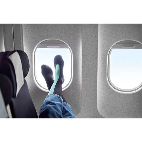 Ostrichpillow Bamboo Compression Socks S Blue&Green