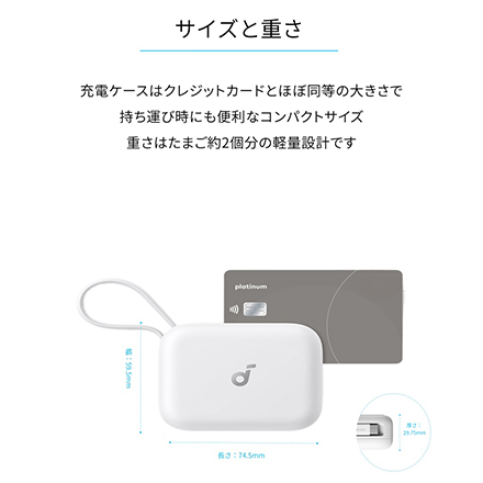 アンカー ANKER Soundcore P41i ホワイト A3937N21