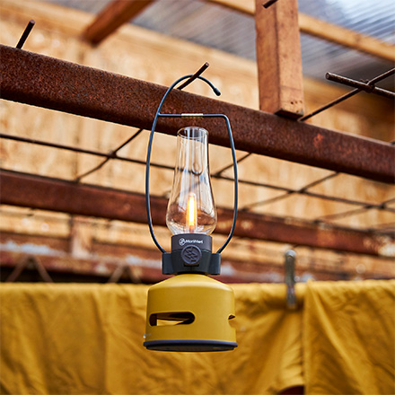 MoriMori LED ランタンスピーカー S1 SNUG ROOM イエロー FLS-2103-YE
