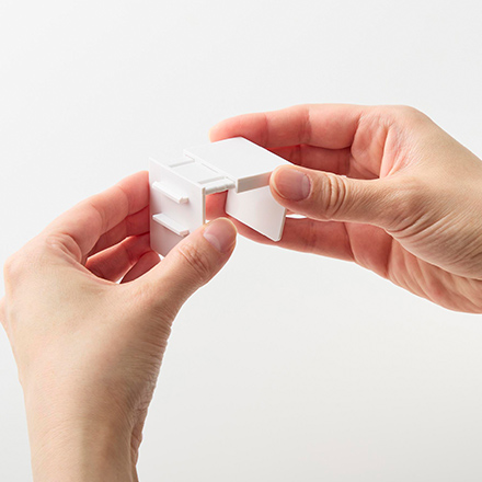 tower タワー 引っ掛けティッシュケース＆ダストボックス ホワイト 1458