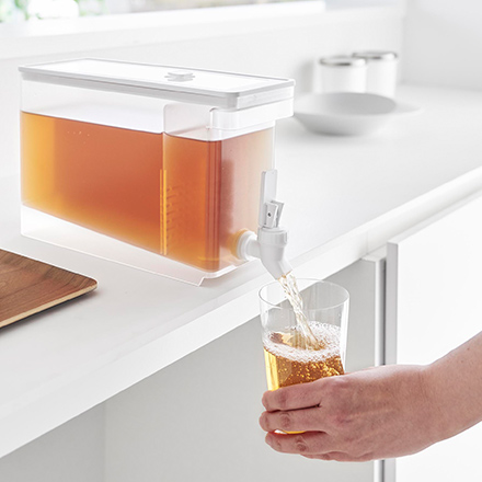 tower タワー 冷蔵庫ドリンクサーバー 2.8L ホワイト 1582