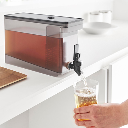 tower タワー 冷蔵庫ドリンクサーバー 2.8L ブラック 1583