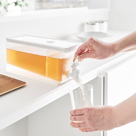 tower タワー 冷蔵庫ドリンクサーバー 1.8L ホワイト 1584