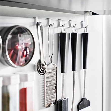 tower タワー レンジフードスチールパネル ホワイト 1735