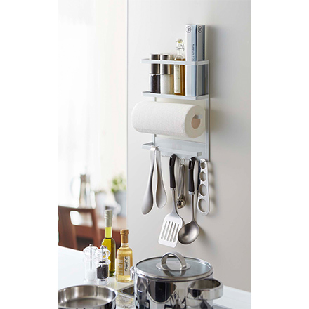 tower タワー マグネット冷蔵庫サイドラック ホワイト 2744