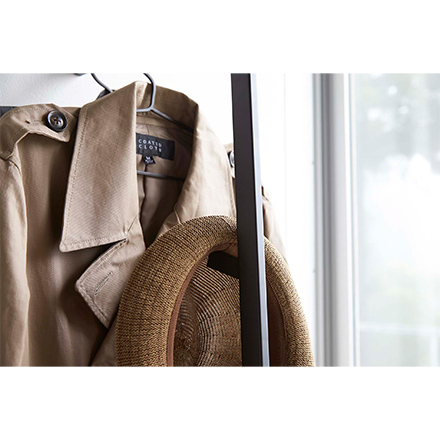 LINE ライン スリムコートハンガー ブラック 2768