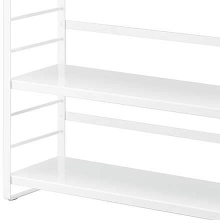 tower タワー シンク上キッチン収納ラック ホワイト 3257