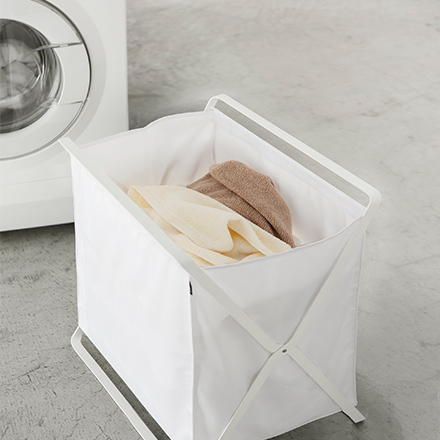 tower タワー 手荷物収納ボックス ホワイト 3544