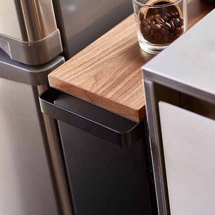 tower タワー ハンドル付きスリムワゴン ブラック 3628