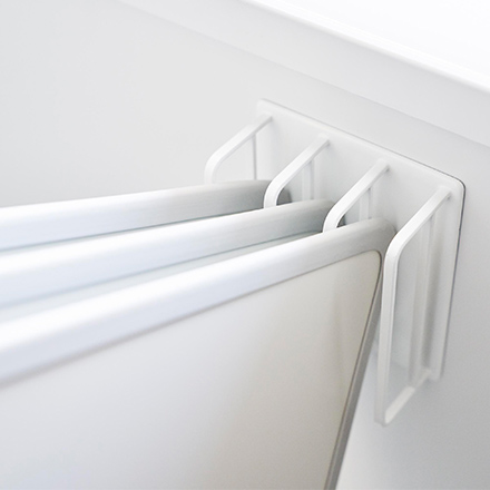 tower タワー マグネットバスルーム風呂蓋ドライハンガー ホワイト 3955