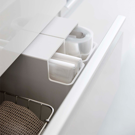 tower タワー スリムプラスチックバッグケース ホワイト 3976