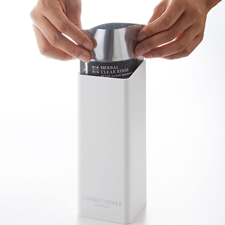 tower タワー マグネットツーウェイディスペンサー コンディショナー ホワイト 4260