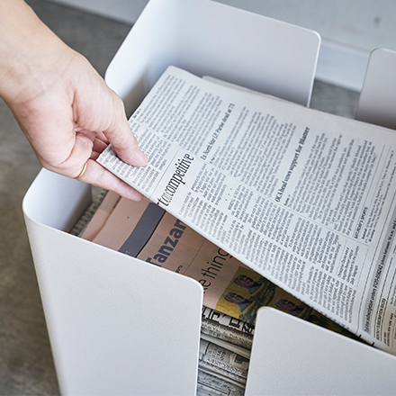 tower タワー キャスター付ニューズラック ホワイト 4763