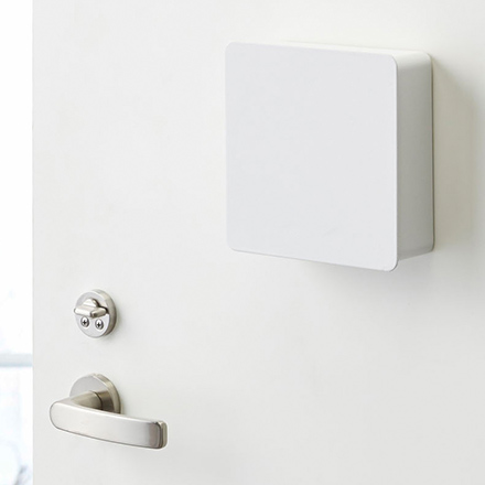 tower タワー マグネットキーフック2段 ホワイト 4799