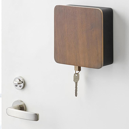 RIN リン マグネットキーフック2段 ブラウン 4801