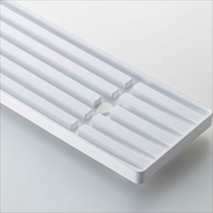 tower タワー スリムツーウェイ水切りワイヤーバスケットホワイト 5068