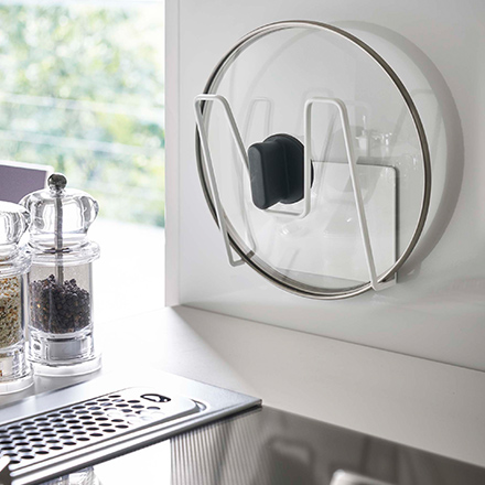 tower タワー マグネット鍋蓋ホルダー ホワイト 5140