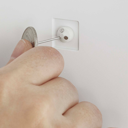 tower タワー ウォールトイレポット&収納ケース ホワイト 5429