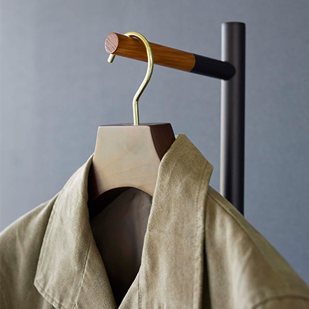 tower タワー エントランスコートハンガー ブラック 5913