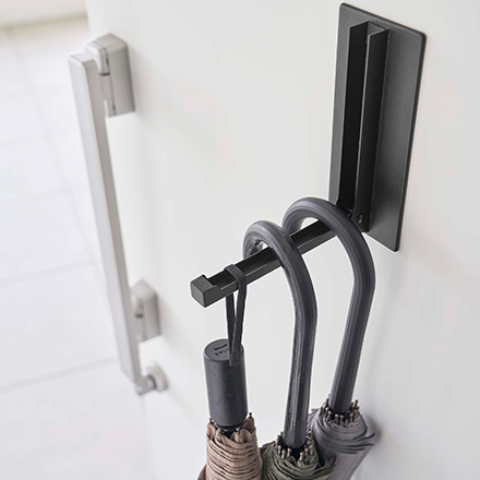 tower タワー マグネット折り畳みハンガー ブラック 5988