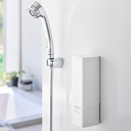 tower タワー 下から出るマグネットディスペンサー シャンプー ホワイト 10290