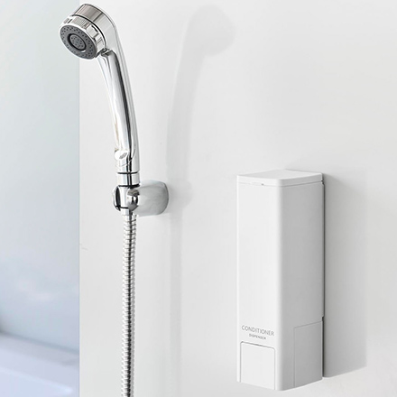 tower タワー 下から出るマグネットディスペンサー コンディショナー ホワイト 10292