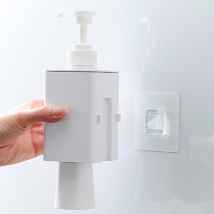 tower タワー フィルムフックマウスウォッシュディスペンサー&ミニタンブラー ワイト 10539