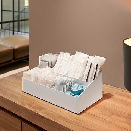 tower タワー アメニティバーボックス ホワイト 10773