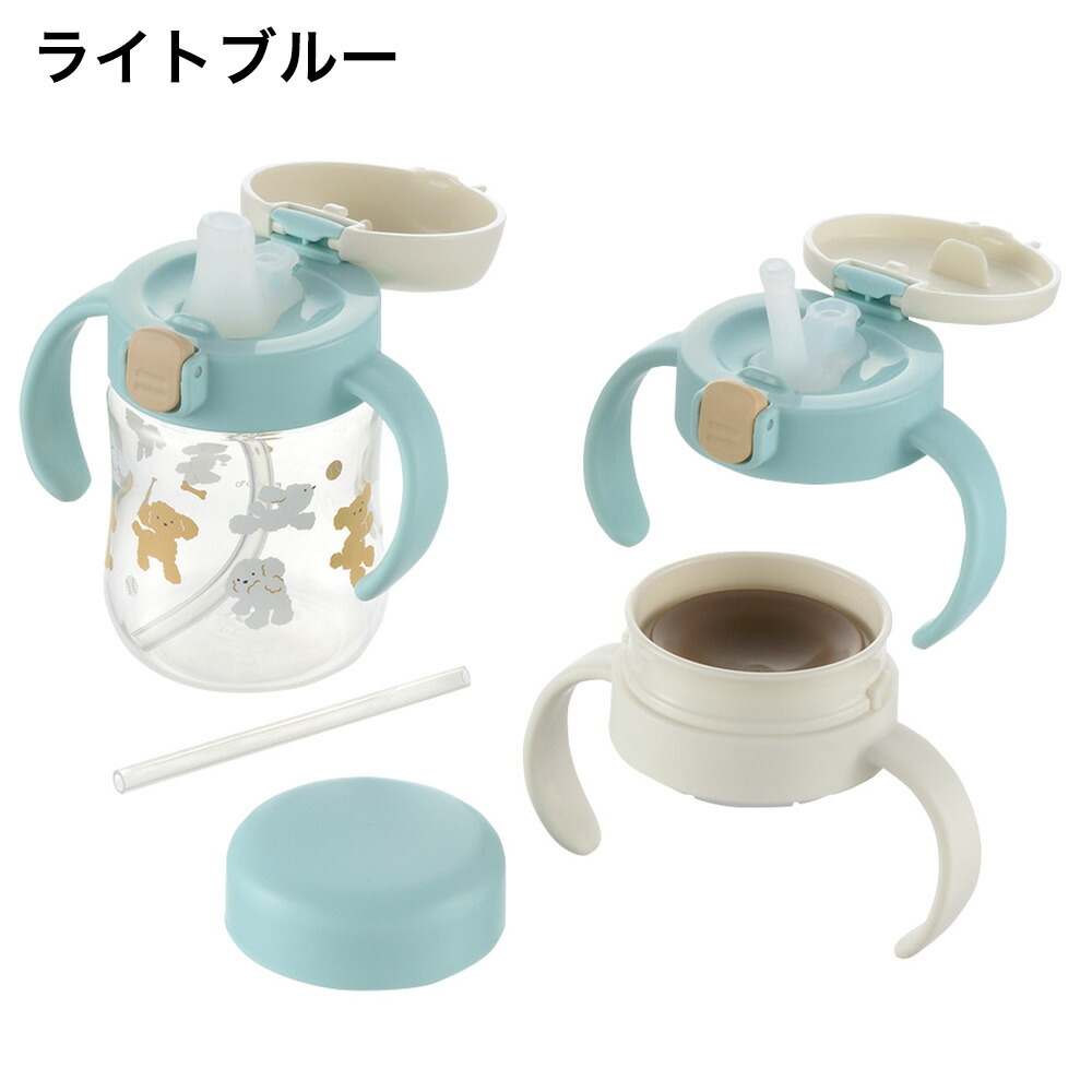 Richell リッチェル トライ ステップアップマグセットSD 食洗器対応 ブラウン 120362