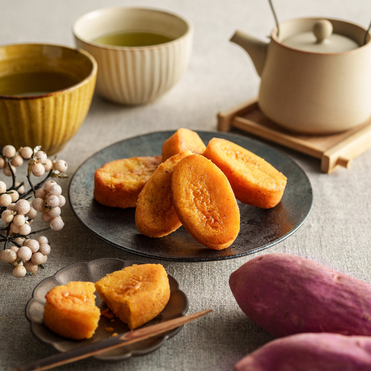 和菓子 しっとりと焼き上げた 和風スイートポテト 中島大祥堂 hitotoe ひととえ こがね芋 10個入 KGB-10 鳴門金時 なると金時芋