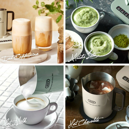 Toffy トフィー ミルクフォーマーマグ K-MF1-PA ペールアクア