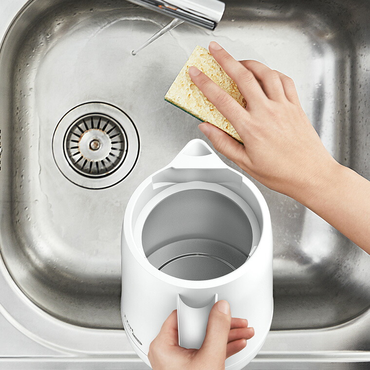 ティファール T-fal 電気ケトル パフォーマ ロック 1.5L ホワイト KO1621J0 / 1500mL 転倒お湯もれロック スピード沸騰 空だき防止 自動電源オフ