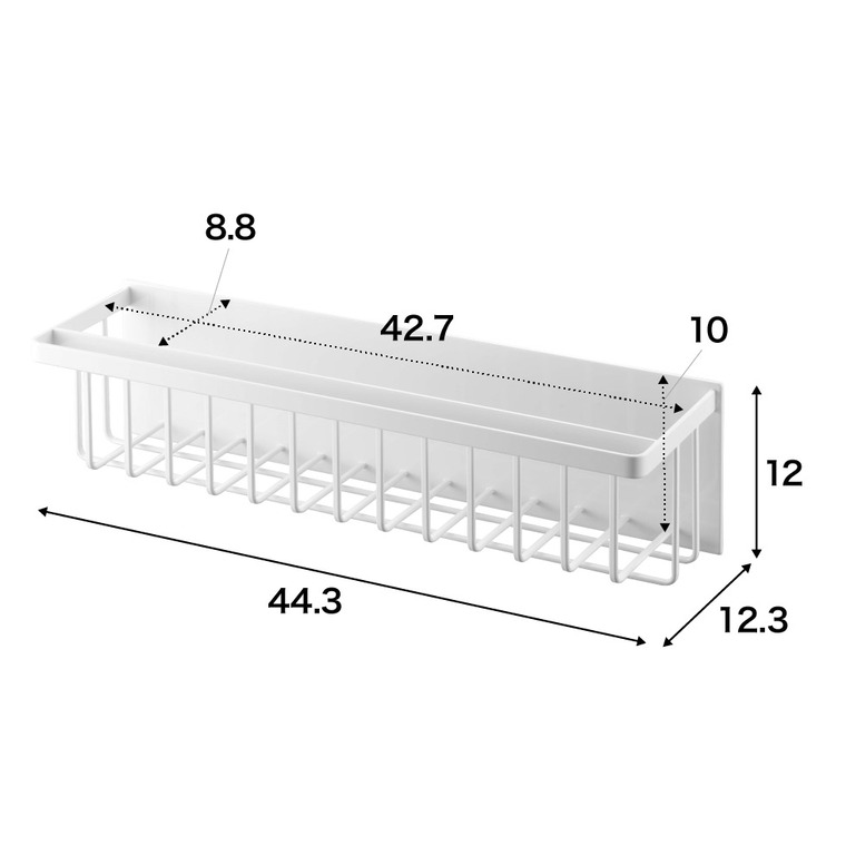 山崎実業 公式 tower マグネットバスルームバスケット タワー ワイド おもちゃ収納 ブラック 3770