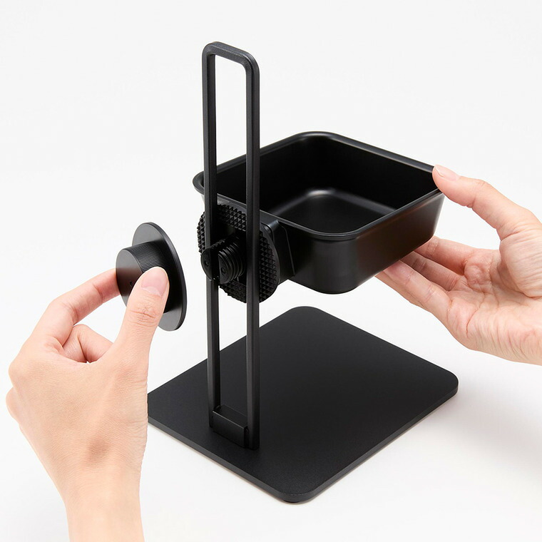 nooks 高さ調節ペットフードボウルスタンド ヌークス 山崎実業 10262 10263 / ホワイト