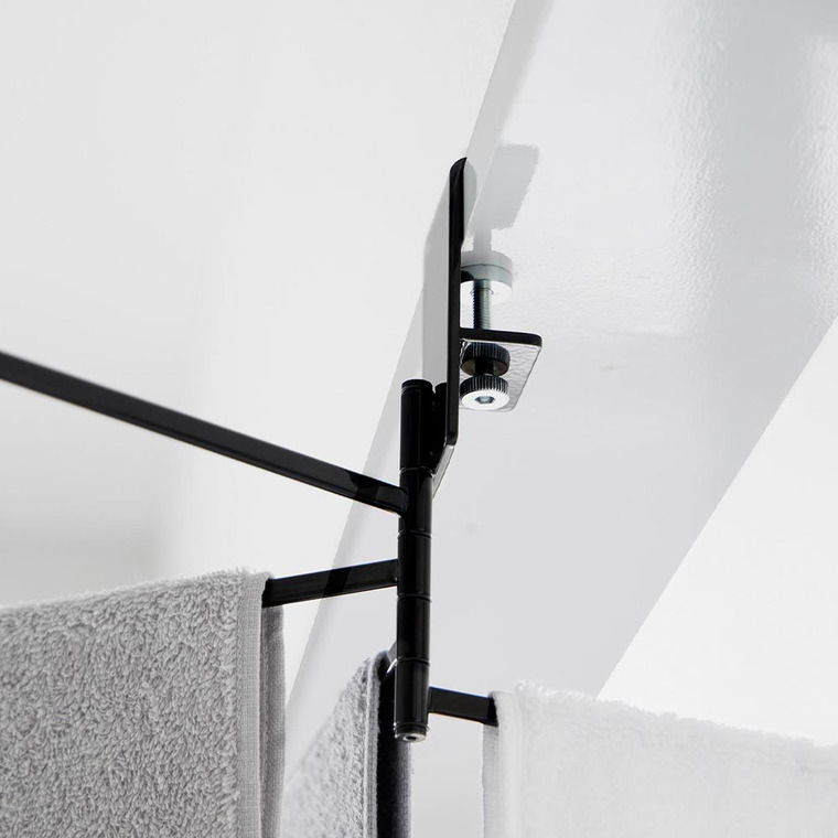 山崎実業 tower 360度回転できる室内物干しタオルハンガー タワー10322 10323 / ホワイト