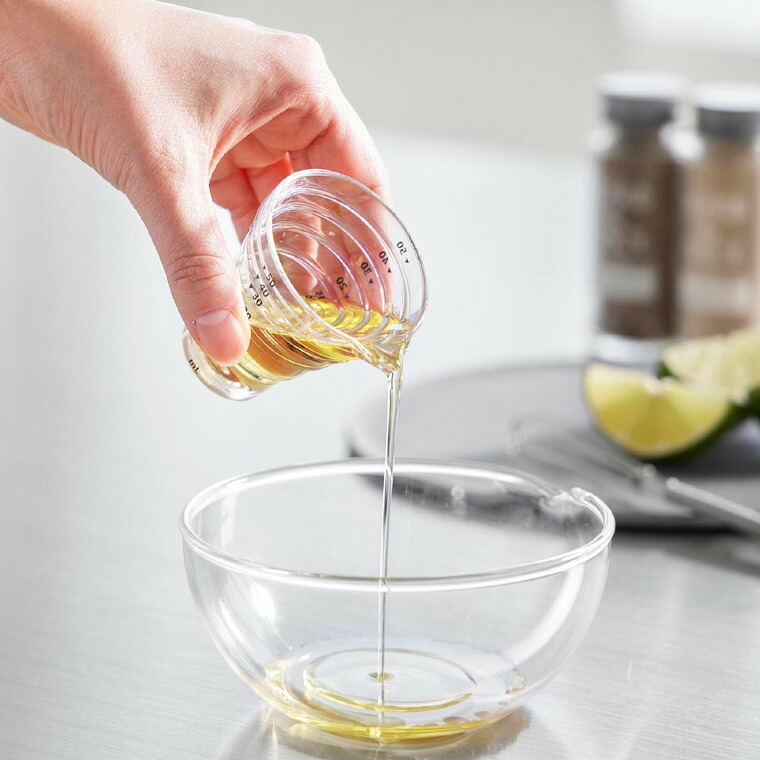 山崎実業 tower マグネット段々計量カップ タワー 50mL 10360 10361 / ホワイト