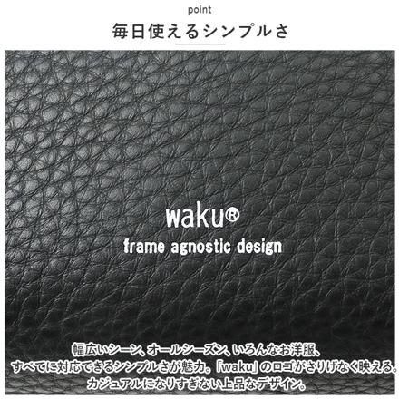 Waku ボディバッグ ボディバッグ BLACK