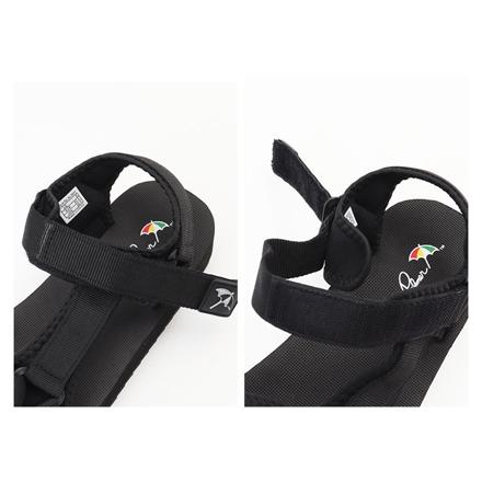 Arnold Palmer メンズ スポーツサンダル AL5051 25.0cm オールブラック